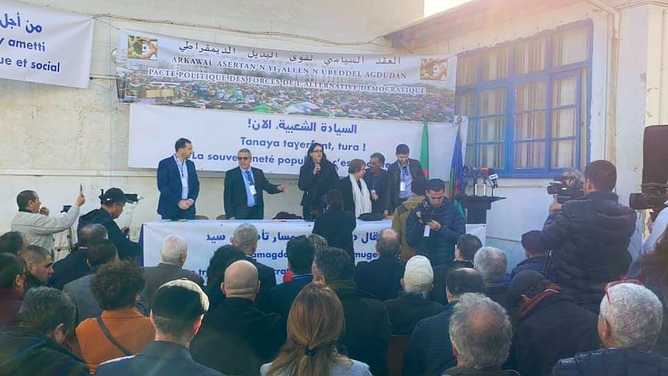 La plateforme des forces PAD pour l’aboutissement démocratique de la révolution