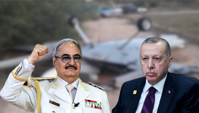 Un drone turc abattu par l’armée de Haftar