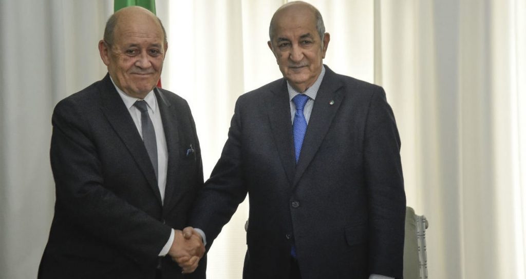 Le Drian s’exprime sur sa rencontre avec Tebboune