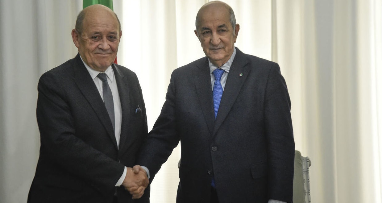 Le Drian s’exprime sur sa rencontre avec Tebboune