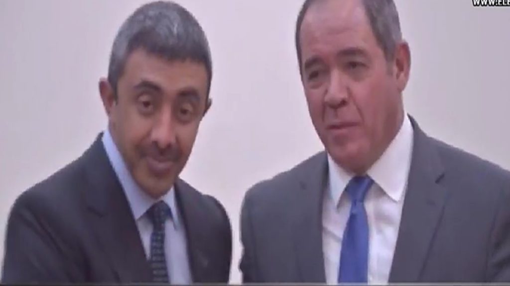 Le ministre des Affaires étrangères des Emirats arabes unis arrive à Alger