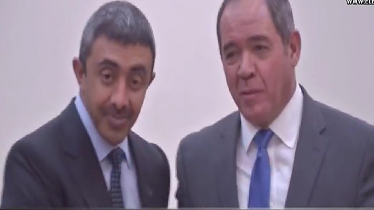 Le ministre des Affaires étrangères des Emirats arabes unis arrive à Alger
