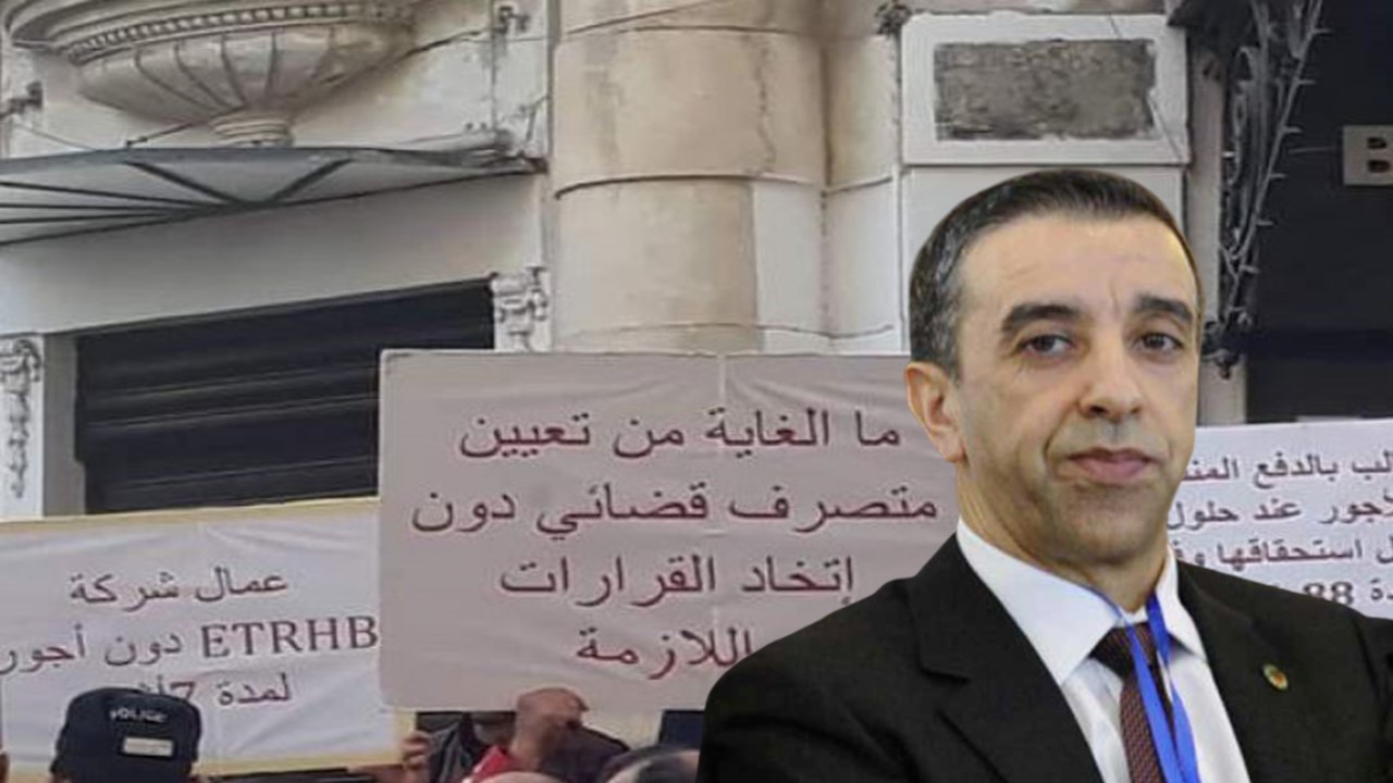 Sit-in des travailleurs de l’ETRHB devant le tribunal Sidi M’hamed