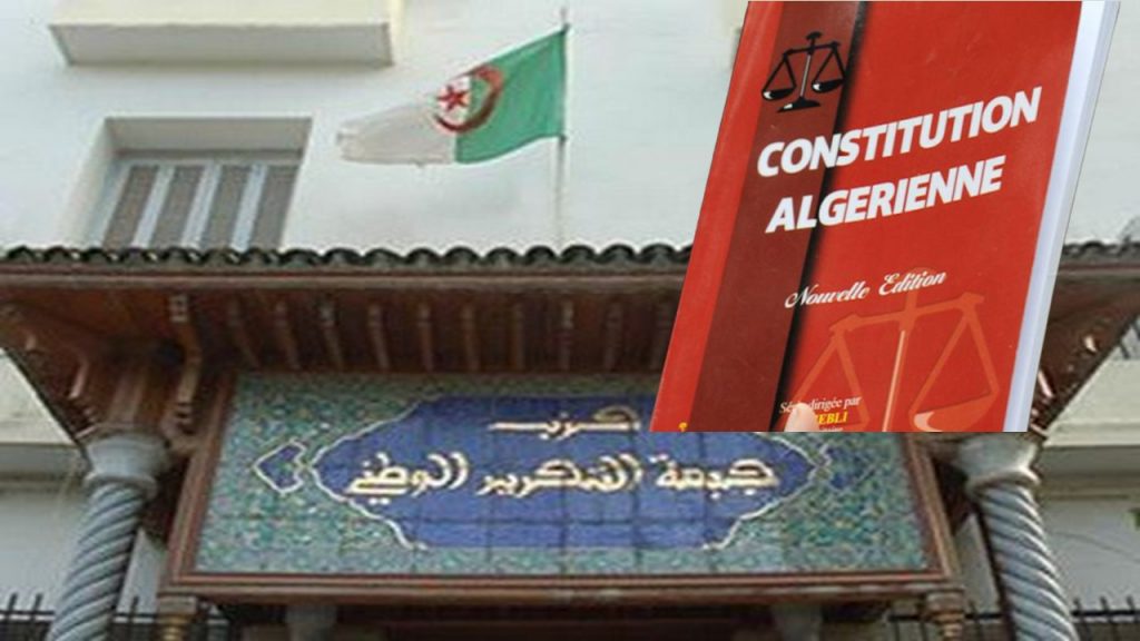 Révision de la Constitution : le FLN installe une commission chargée de l’élaboration de propositions