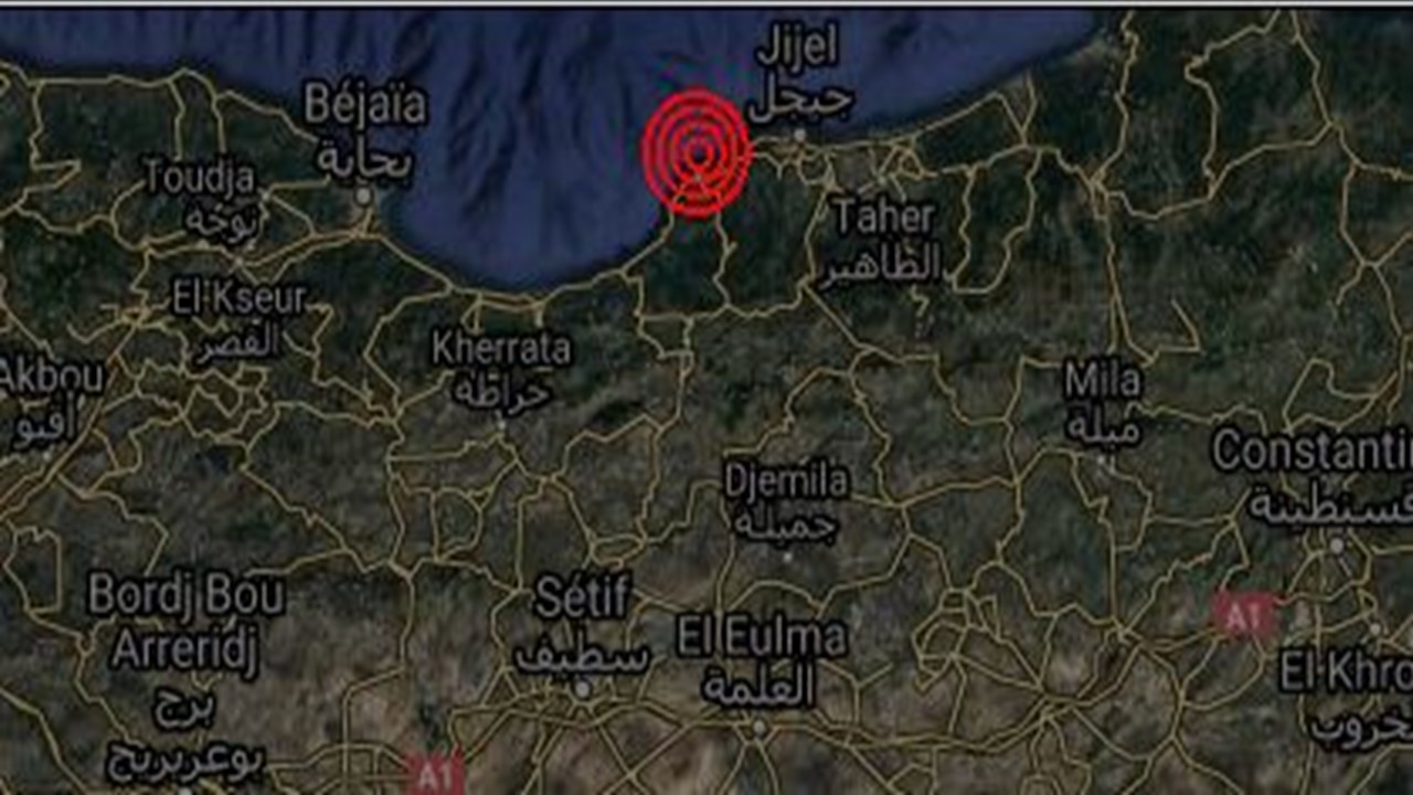 Secousse tellurique de magnitude 4.9 à Jijel : la Protection Civile rassure