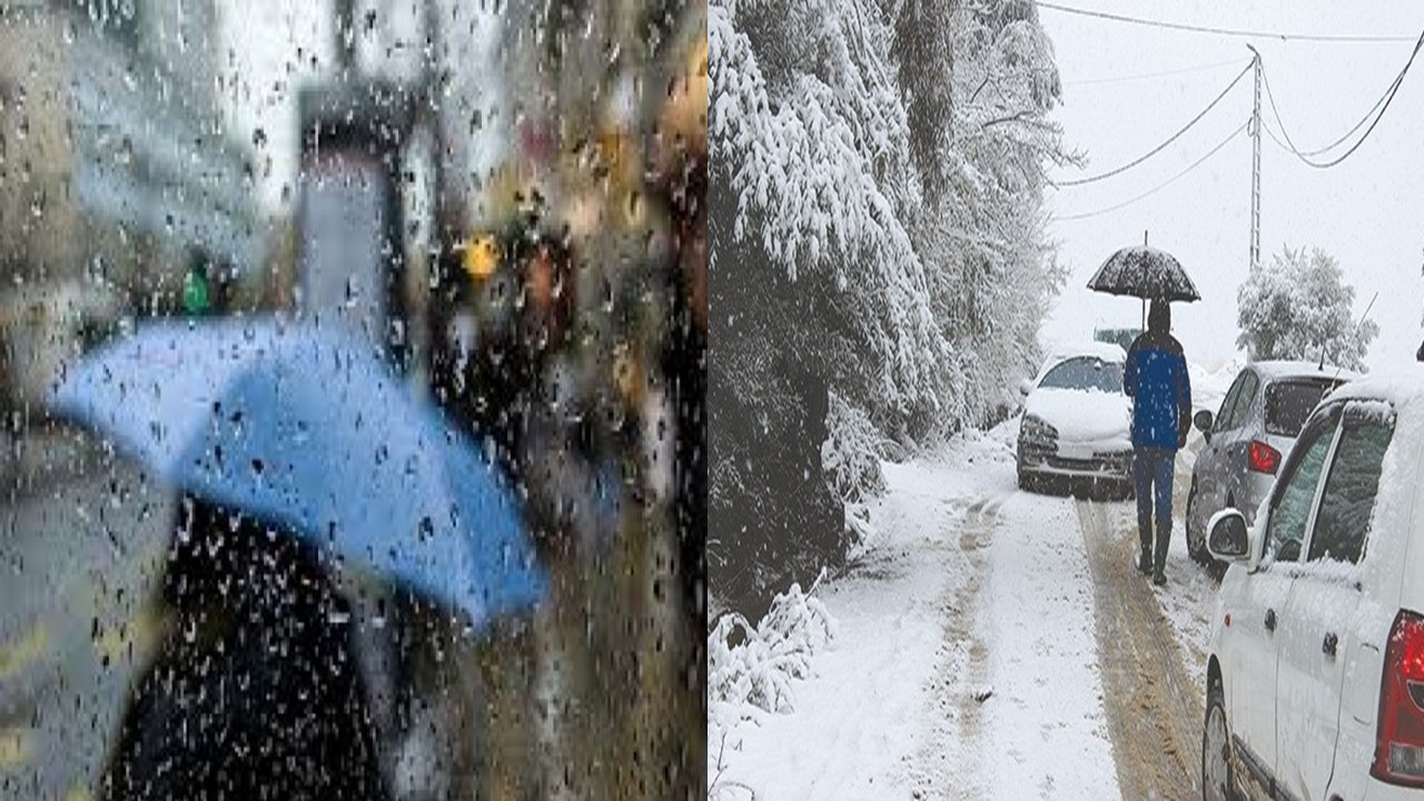 Météo : averses de pluie et chutes neige pour la journée de demain