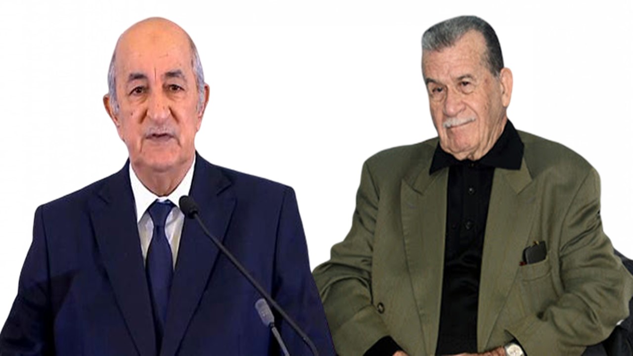 Tebboune reçoit le moudjahid Youcef El Khatib