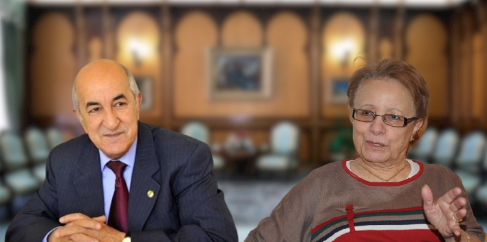 L’ancienne ministre Zhor Ounissi reçue par Tebboune