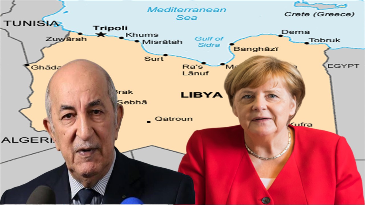 Merkel invite Tebboune à participer à la Conférence sur la Libye