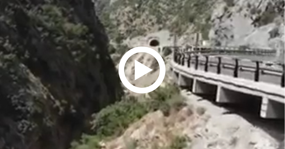 Vidéo | Un taux d’avancement de 75% des gorges de kherata à Bejaïa