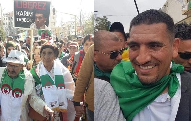 Photos | Le père de Karim Tabbou toujours présent au Hirak