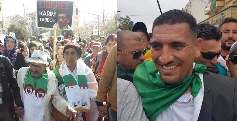 Photos | Le père de Karim Tabbou toujours présent au Hirak