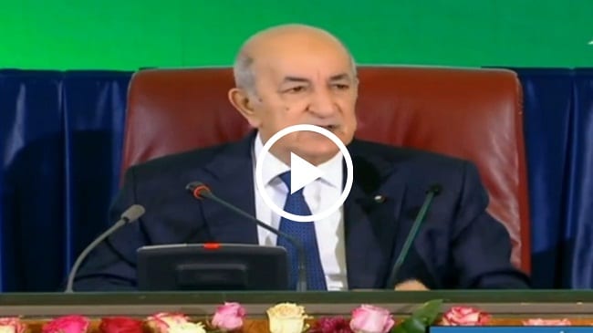 Vidéo | Tebboune :  » L’ère des fausses promesses et la corruption est finie «