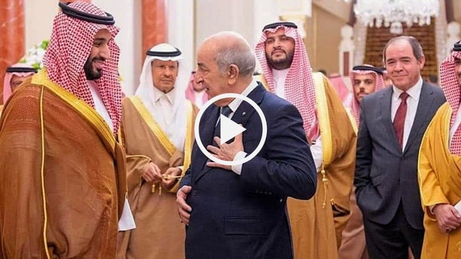 Tebboune s’entretient avec Mohamed Ben Salmane
