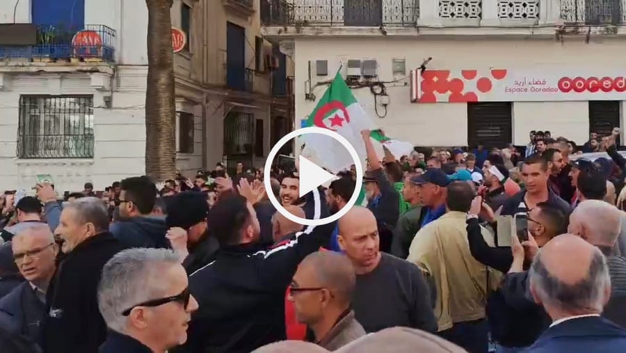 Début de la manifestation du 54e vendredi à Alger