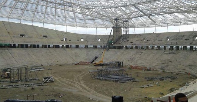 Retard dans la réalisation du stade de Baraki