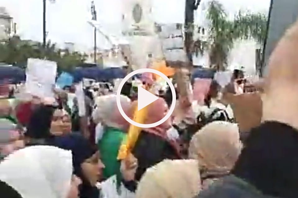 Vidéo | marche nationale des enseignants du primaire à Alger
