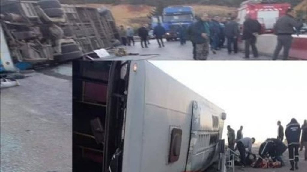 Accident de Souk Ahras : le chauffeur du bus mis en détention provisoire