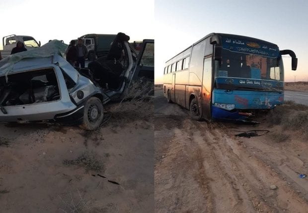 1 mort et 14 blessés dans un accident de circulation à El Oued