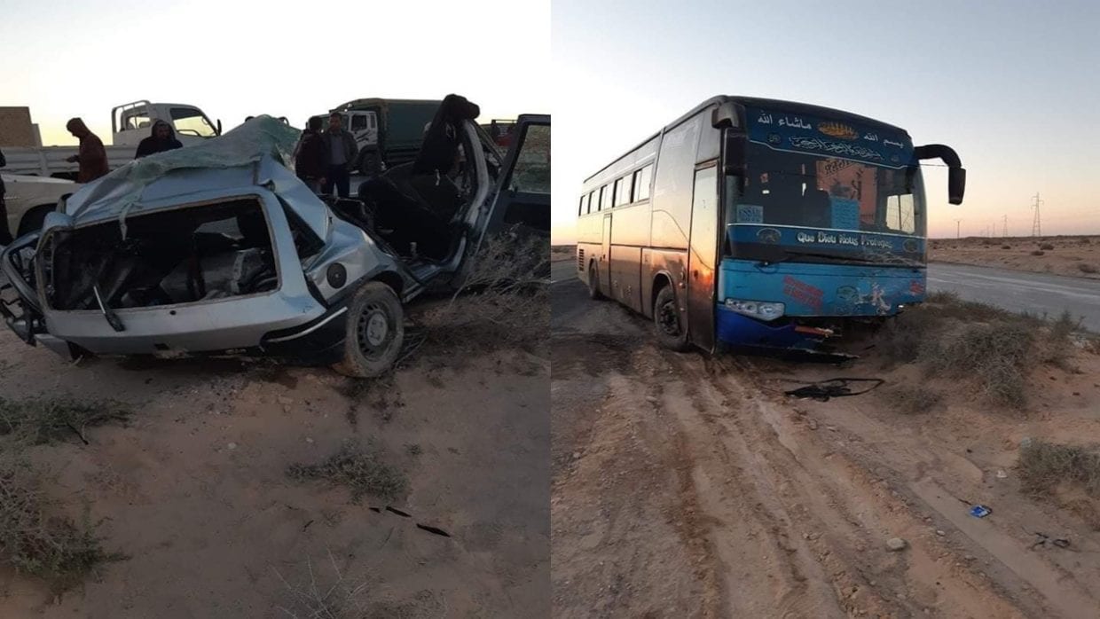 1 mort et 14 blessés dans un accident de circulation à El Oued
