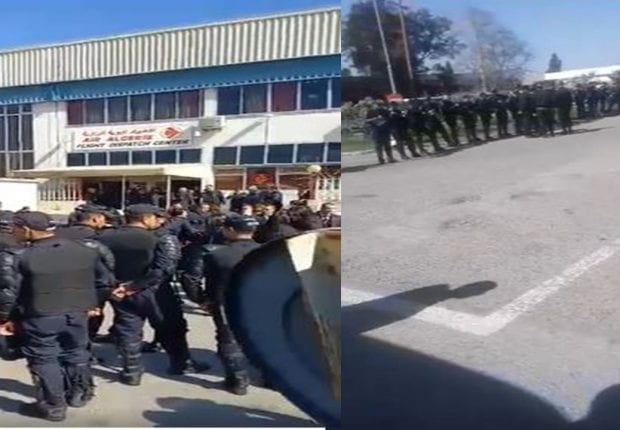 Air Algérie : des forces anti-émeute déployées pour évacuer le PNC gréviste