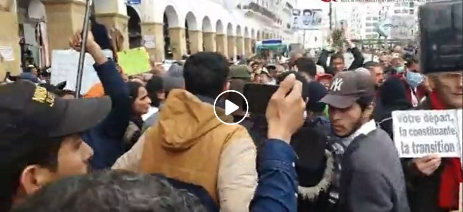 Vidéo | début du 52e Mardi des étudiants à Alger
