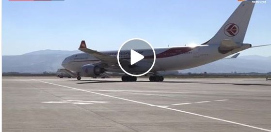 Vidéo | Atterrissage de l’avion d’Air Algérie en provenance de Wuhan