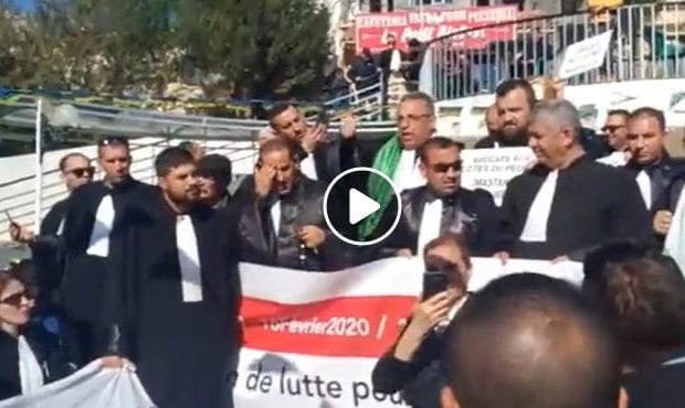 Vidéo | Bejaïa : les avocats célèbrent le premier anniversaire du Hirak  