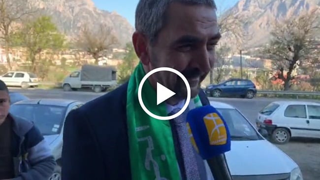 Vidéo | Les déclarations de Samir Belarbi aujourd’hui à Kherrata