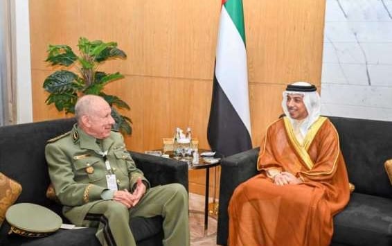 Said Chengriha rencontre Mansour ben Zayed à Abu Dhabi