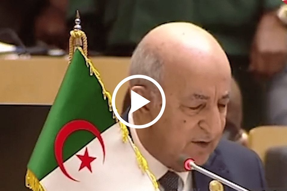 Vidéo | Intervention de Tebboune à Addis-Abeba