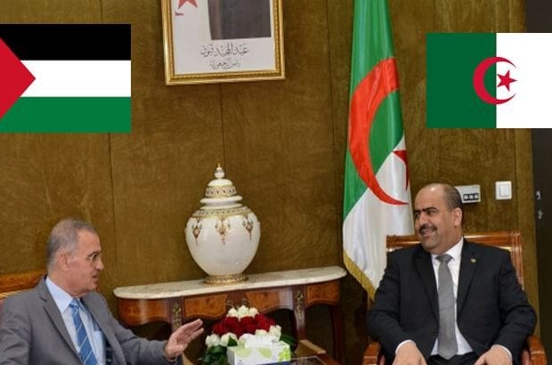 Slimane Chenine a reçu  l&rsquo;ambassadeur de la Palestine en Algérie