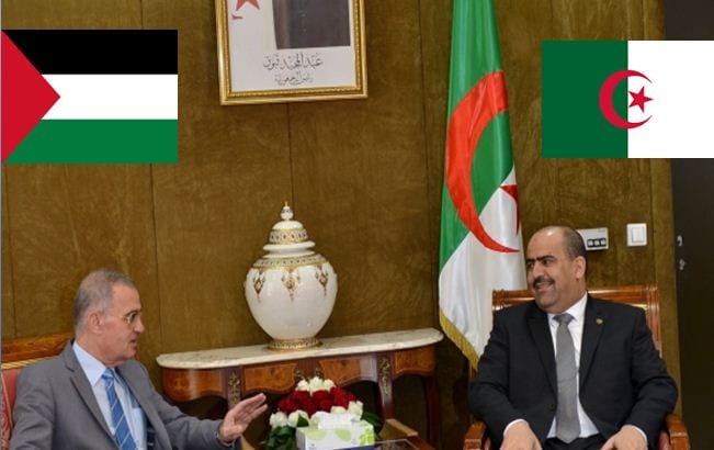 Slimane Chenine a reçu l’ambassadeur de la Palestine en Algérie