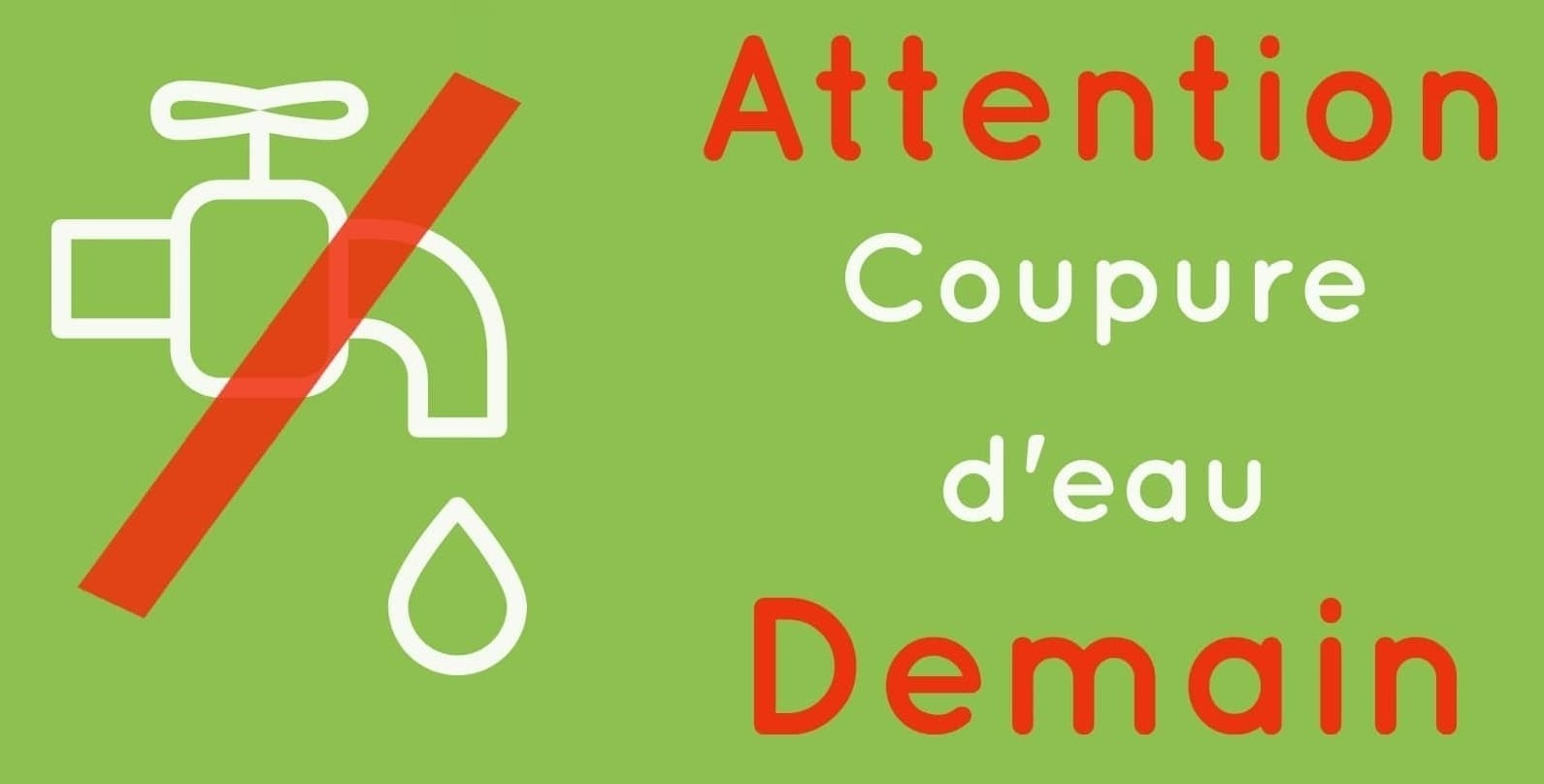 Coupure de l’alimentation en eau dans plusieurs communes d’Alger