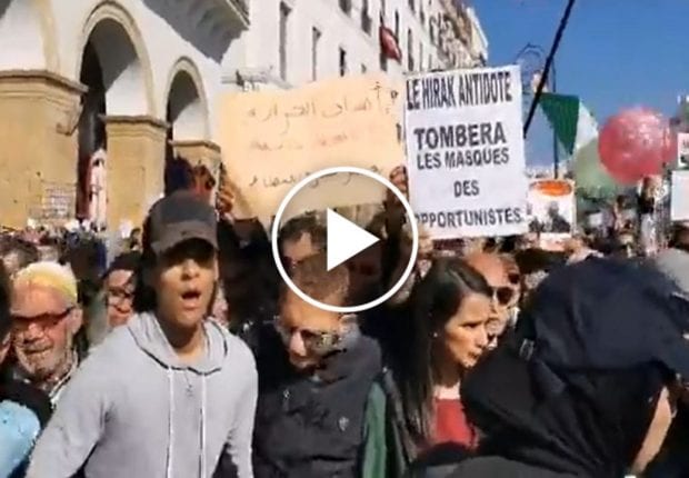 Vidéo | Début du 53e Mardi des étudiants à Alger