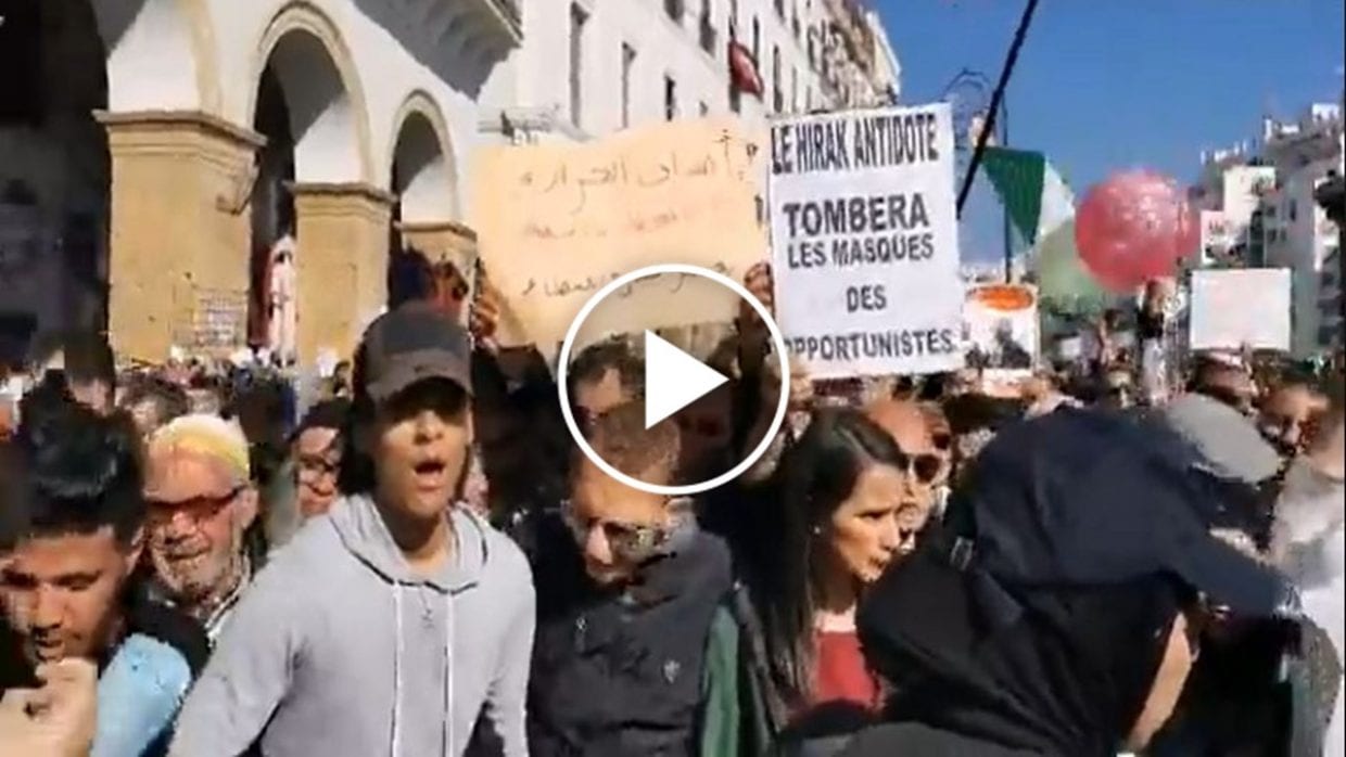 Vidéo | Début du 53e Mardi des étudiants à Alger