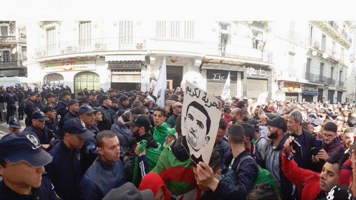 1e anniversaire du Hirak à Alger : les manifestants empêchés de marcher vers El Mouradia