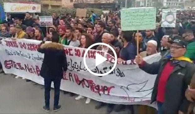 Vidéo | Début du 52e mardi du Hirak à Bejaïa