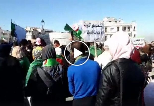 Vidéo | Célébration du 1er anniversaire du Hirak à Constantine