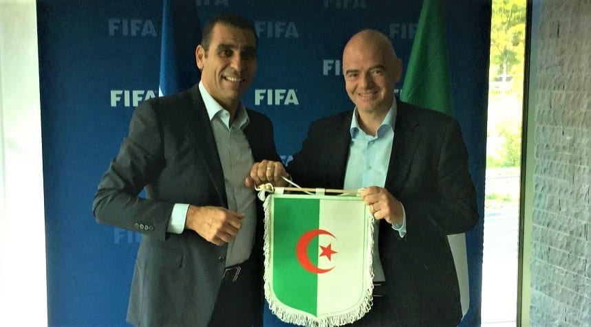 CAN : Zetchi adopte la proposition du président de la FIFA