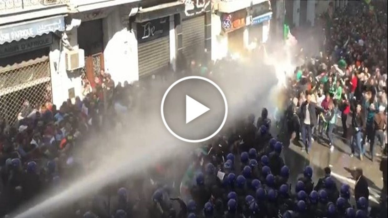 Vidéo | Alger : retour au calme après les affrontements entre les manifestants et la police