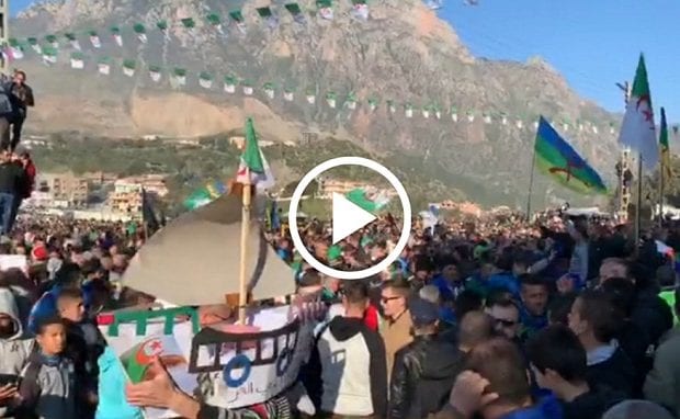 Vidéo | En direct de Kherrata ,premier anniversaire du Hirak