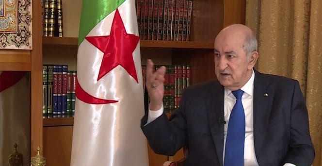 Tebboune : « l’Algérie entretient de bonnes relations avec les Emirats Arabes Unis et l’Egypte »