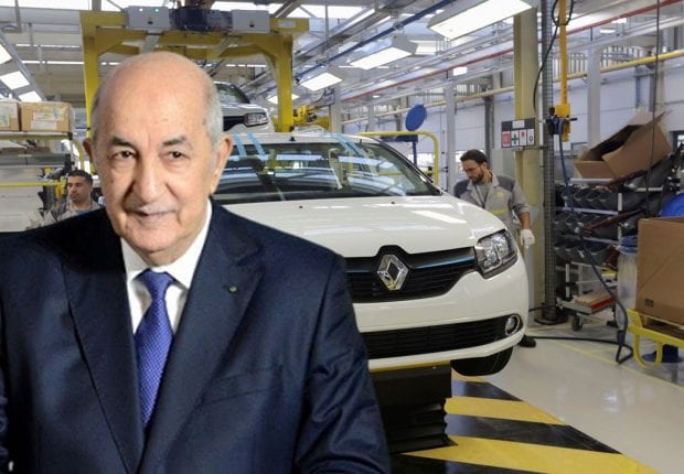 Tebboune critique Renault, et l’importation des kits d’assemblage