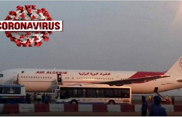 Coronavirus en Algérie : Cinquante (50) ressortissants étrangers évacués vers l’Europe