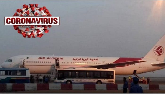 Coronavirus en Algérie : Cinquante (50) ressortissants étrangers évacués vers l’Europe
