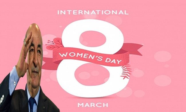 Journée mondiale de la femme : Tebboune annonce la création d’un Prix national pour les femmes créatives