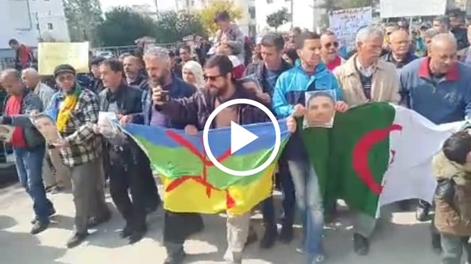 Vidéo | Béjaïa : Forte mobilisation populaire pour le 4ème samedi