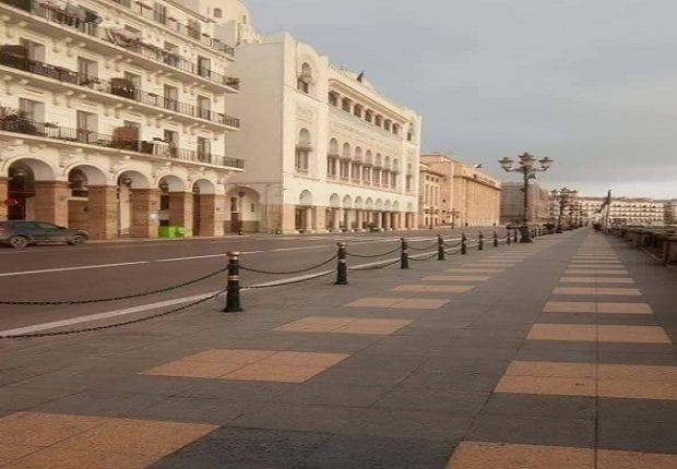 Coronavirus en Algérie : Les rues d&rsquo;Alger désertées