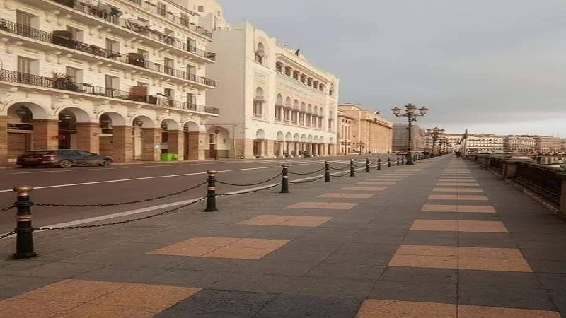 Coronavirus en Algérie : Les rues d’Alger désertées
